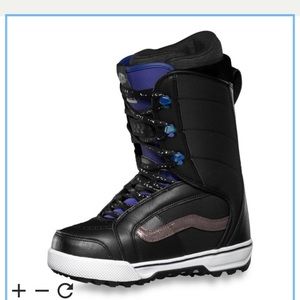snow boots vans - new never used in the box